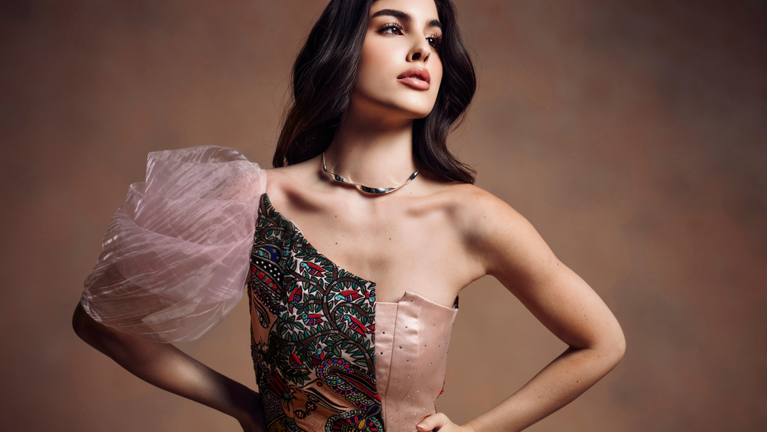 Luxury Occasion Wear Inspired by the Timeless Beauty of Madhubani