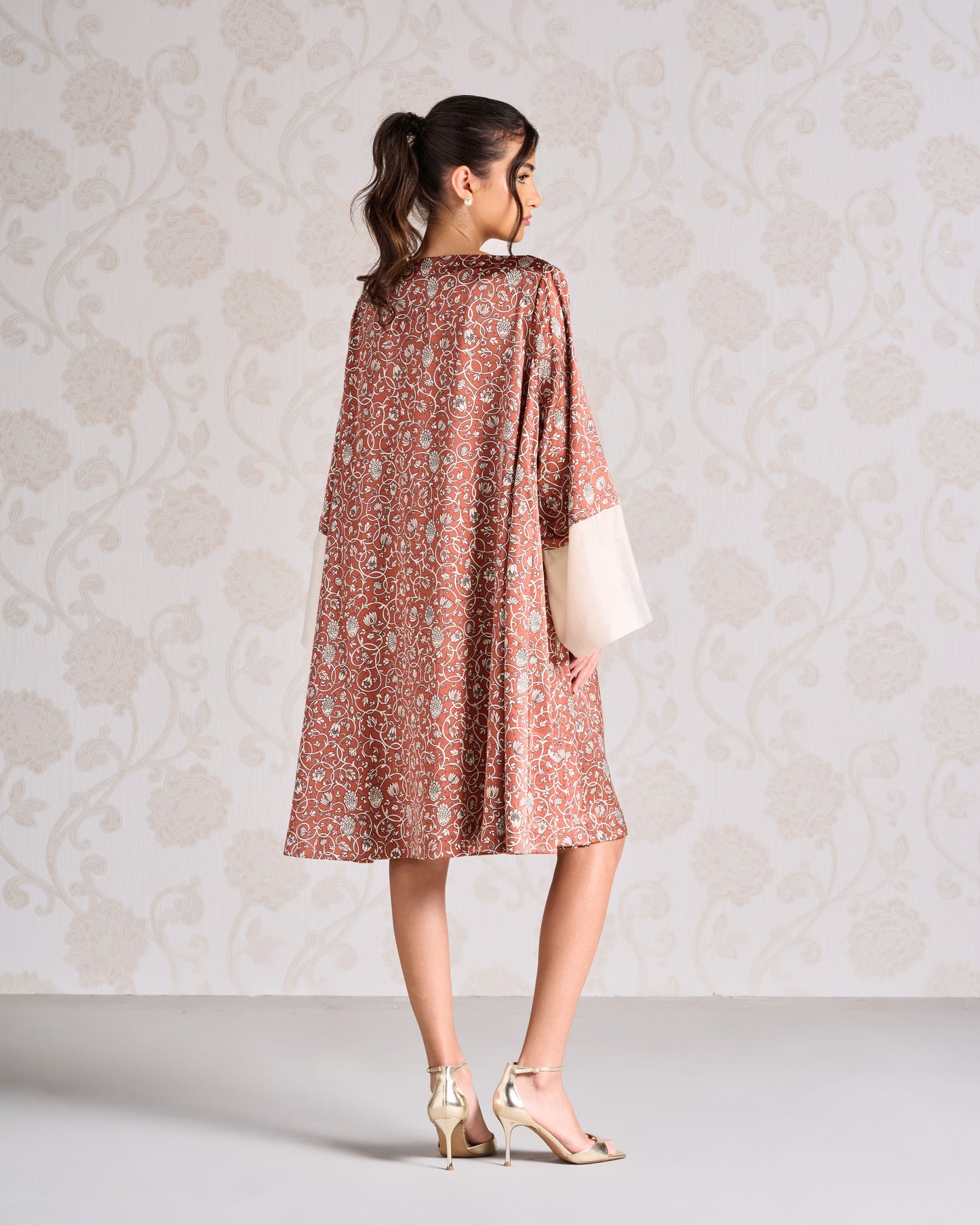 Short Dress – Terracotta Luxe & Porcelain Glow