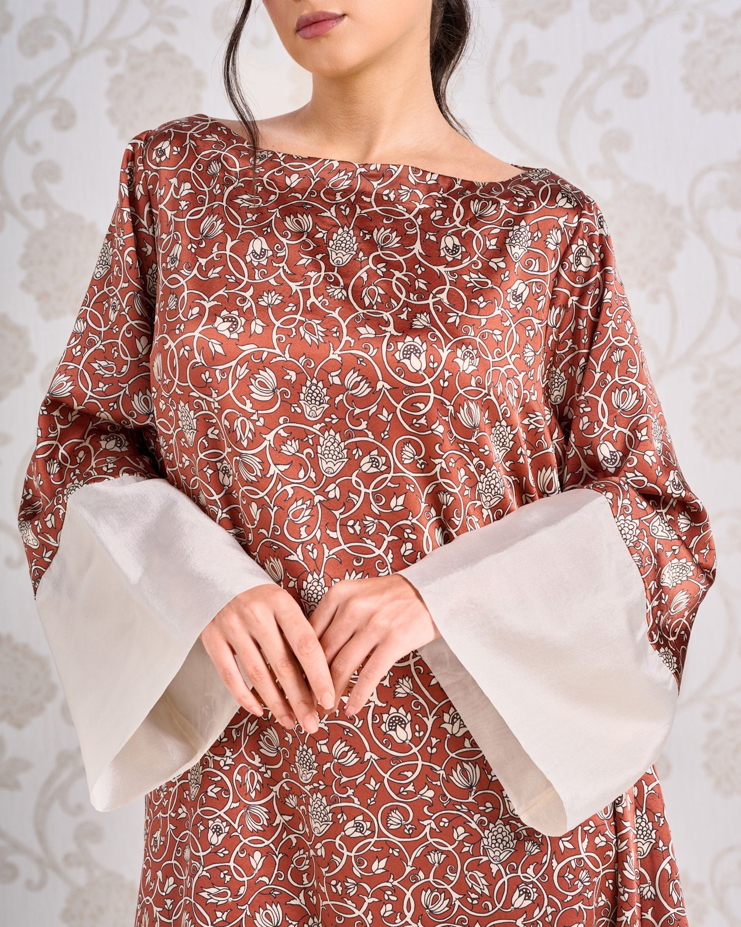 Short Dress – Terracotta Luxe & Porcelain Glow