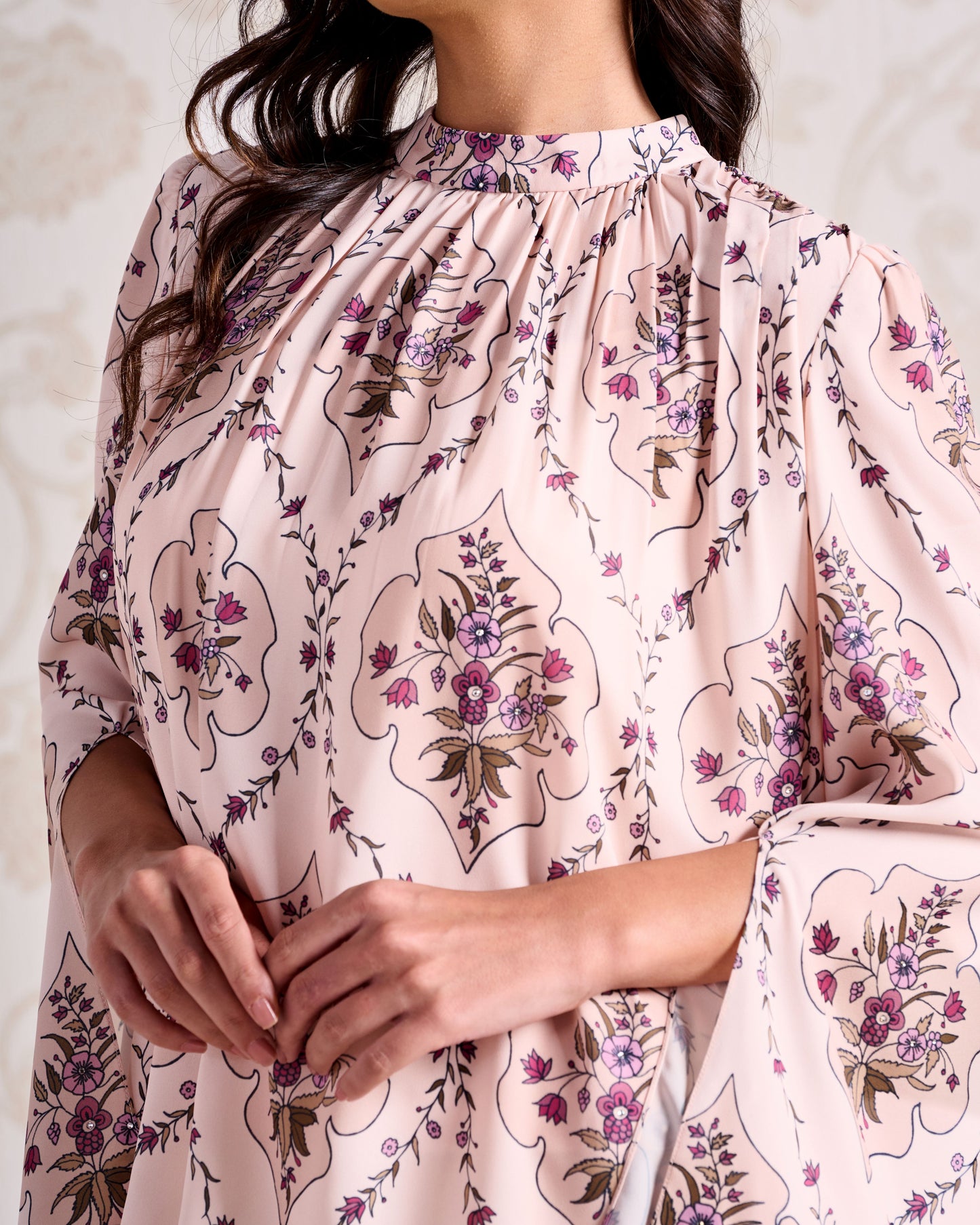 Top & Trouser Set - Porcelain Glow