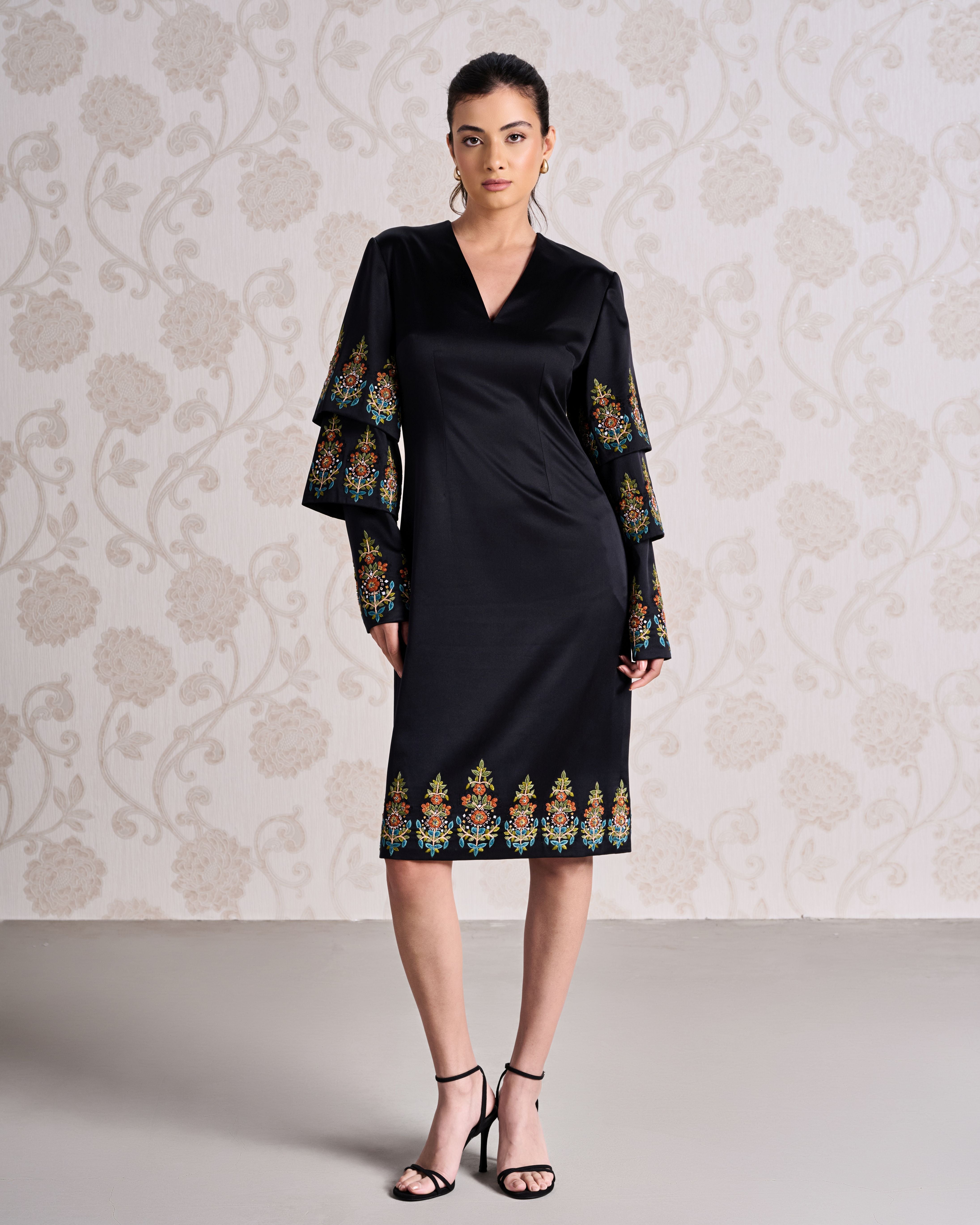 Short Dress - Charcoal Dust