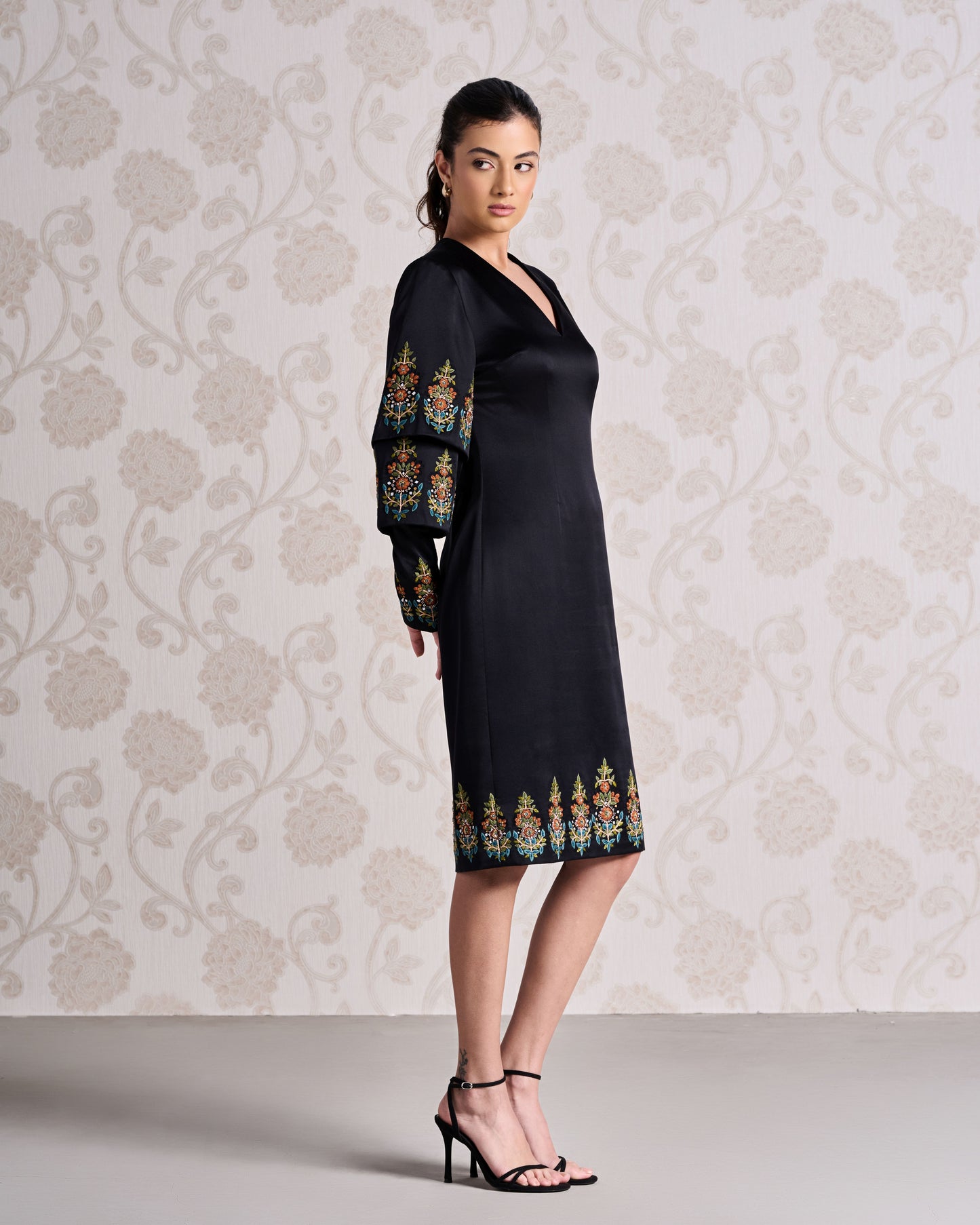 Short Dress - Charcoal Dust