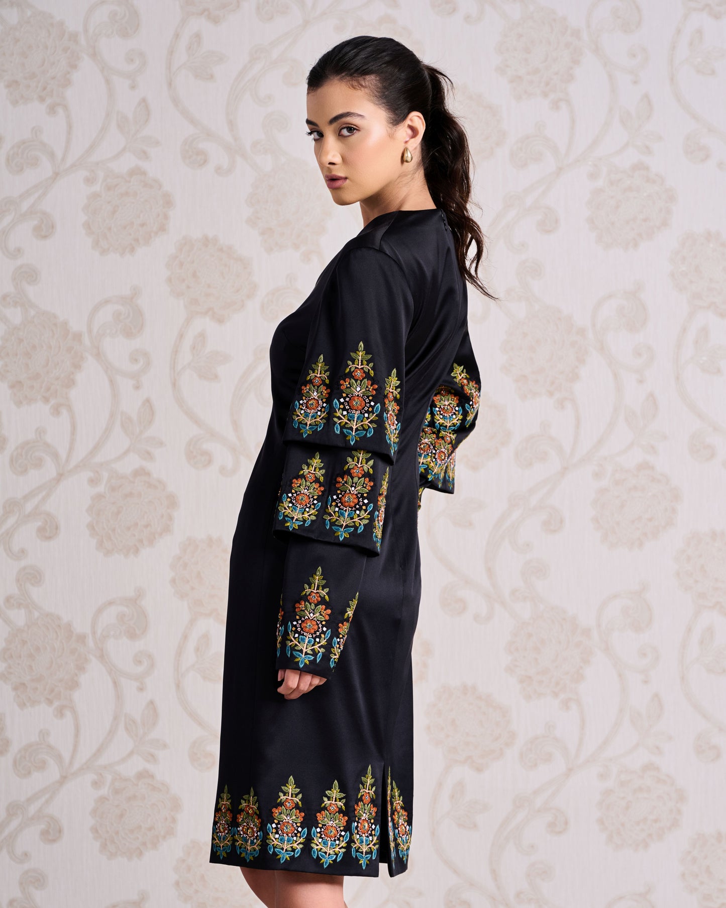 Short Dress - Charcoal Dust