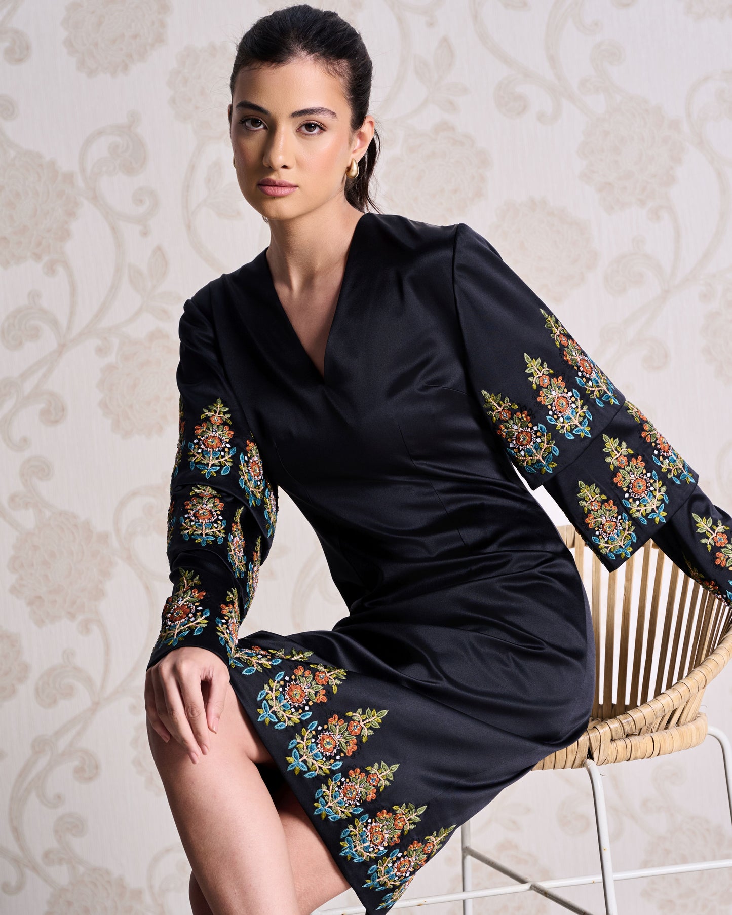 Short Dress - Charcoal Dust