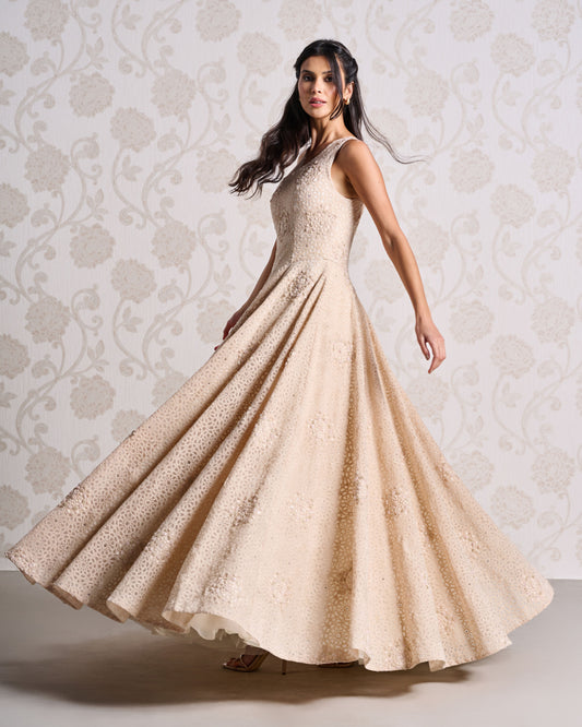 Evening Gown - Champagne