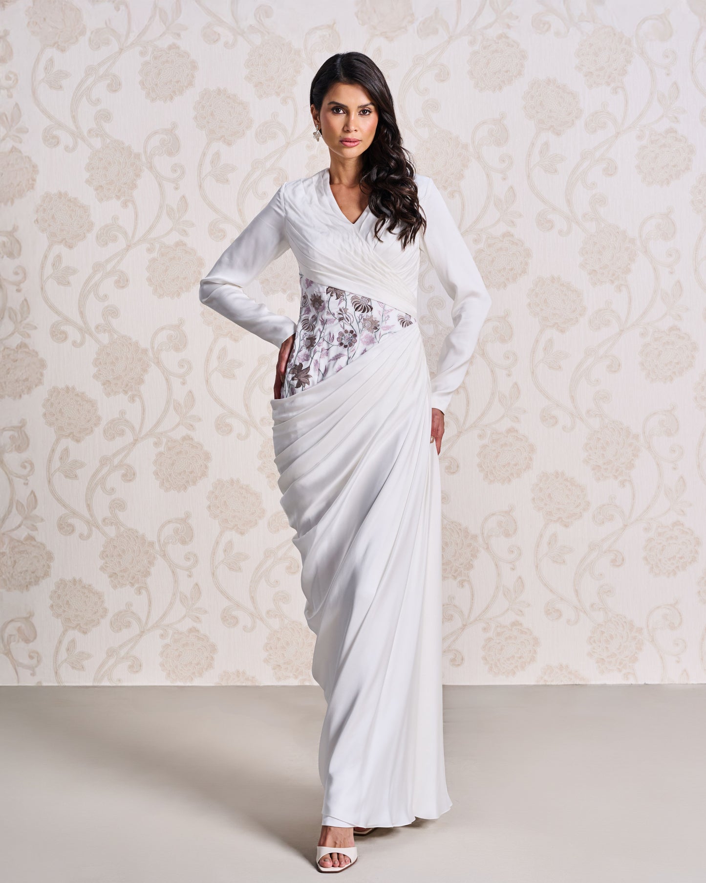 Evening Gown - Ivory White