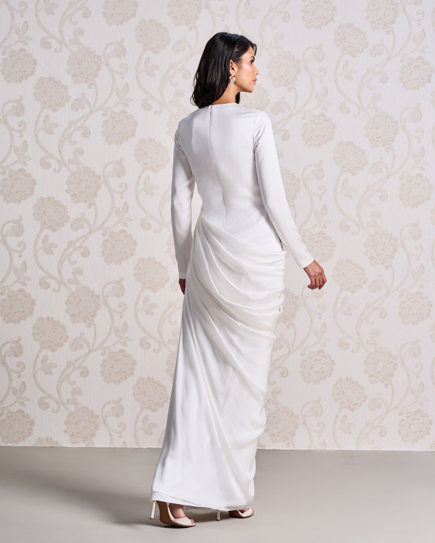 Evening Gown - Ivory White