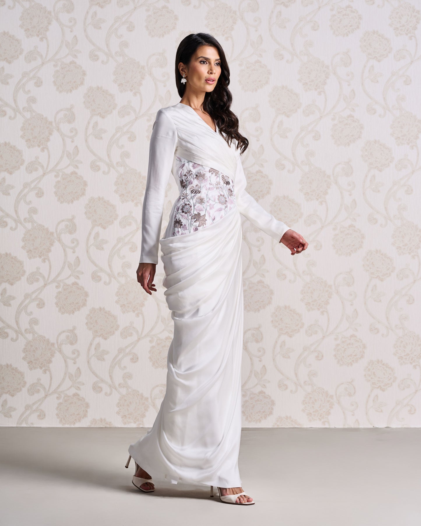 Evening Gown - Ivory White