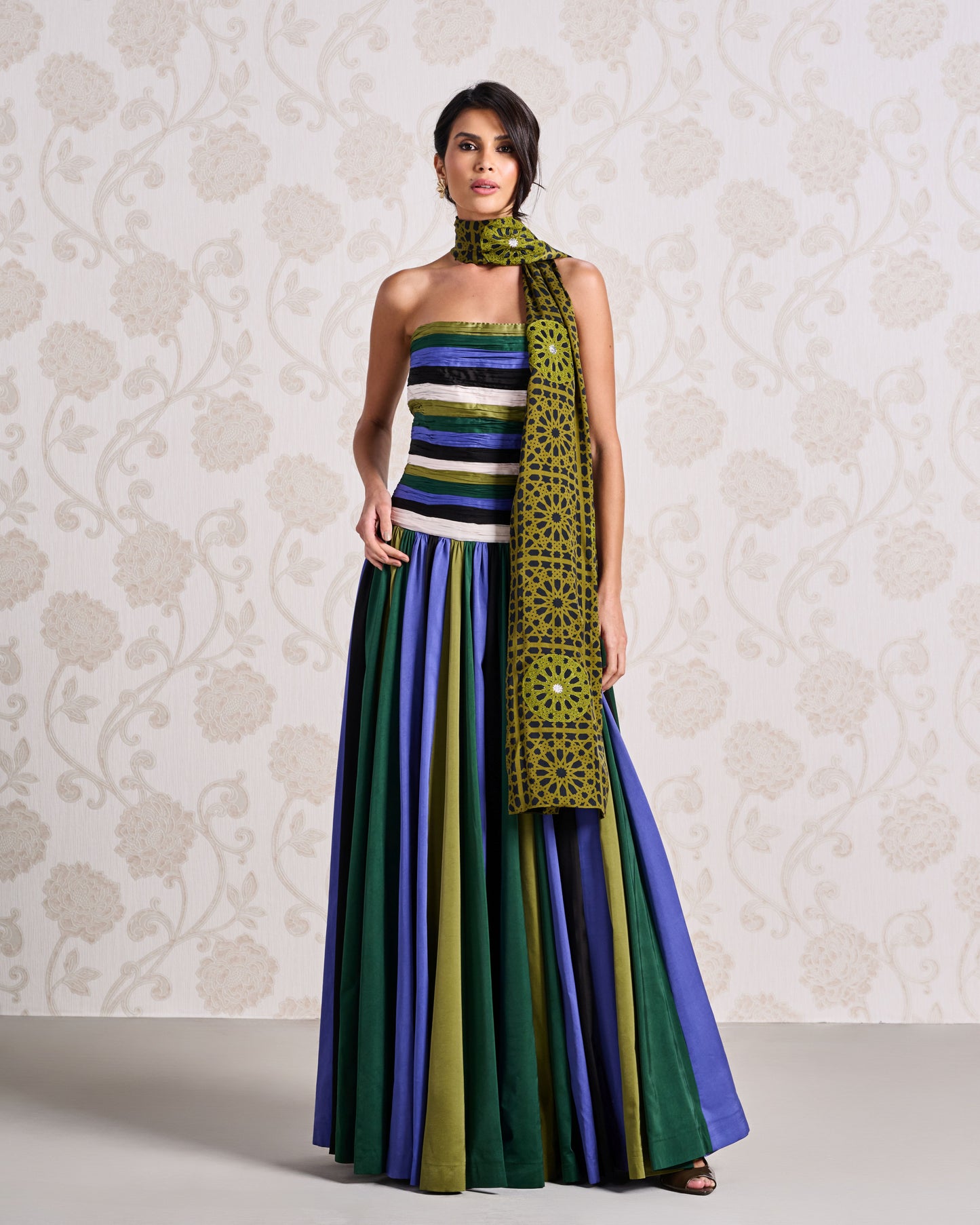 Evening Gown - Multicoloured