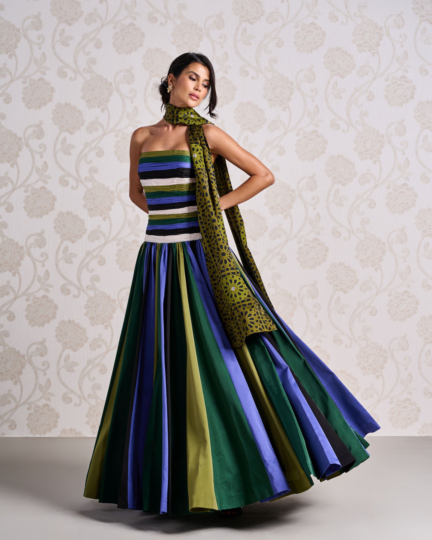 Evening Gown - Multicoloured