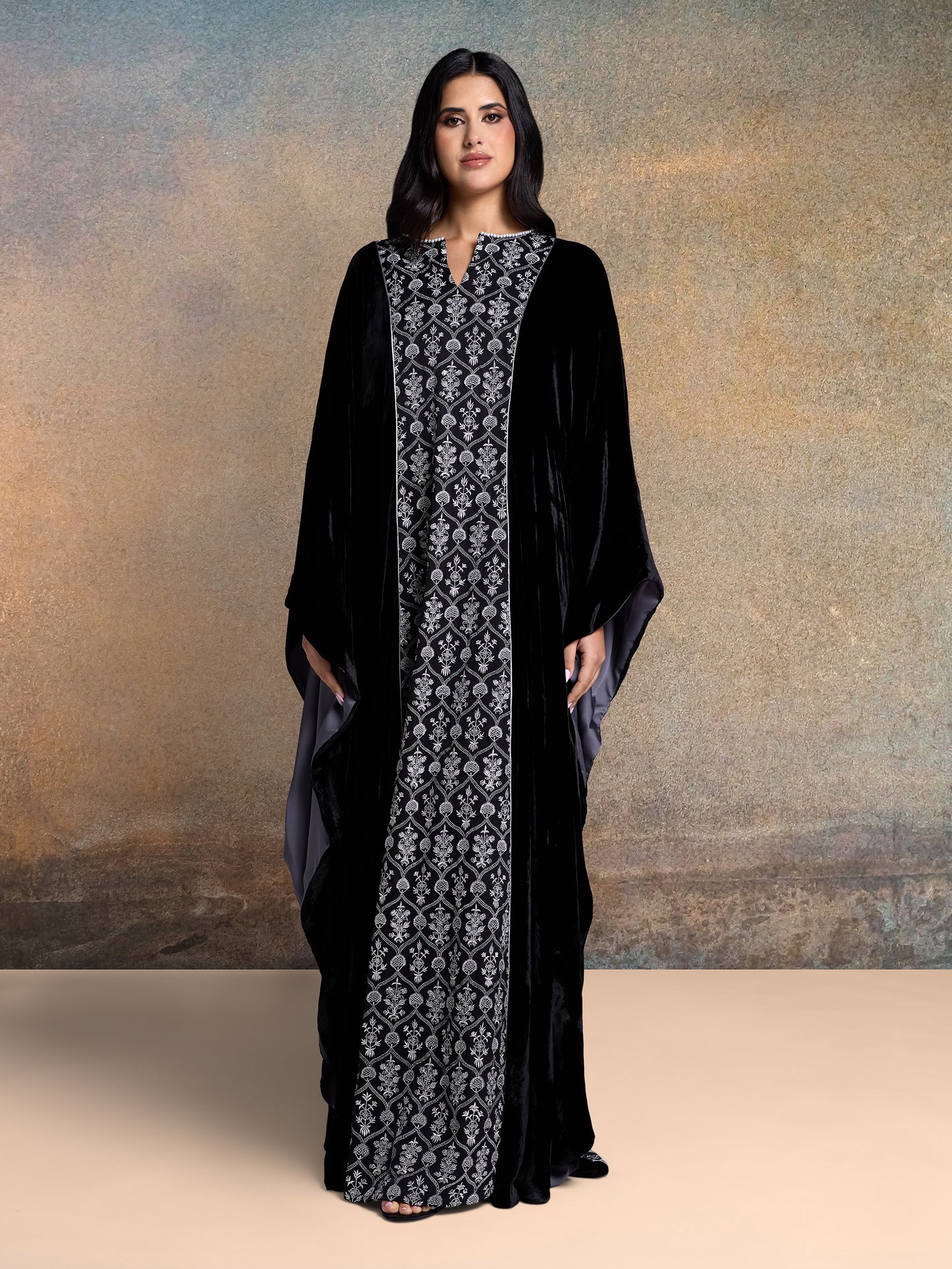 Kaftan - Charcoal Dust