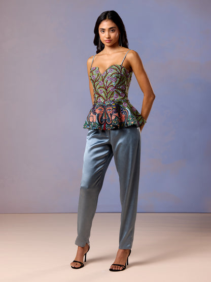 Top, Trouser & Jacket - Glacier Blue