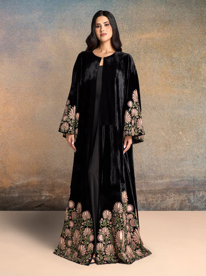 Abaya - Charcoal Dust