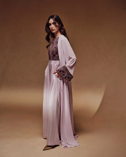 Jumpsuit with Jacket - Amethyst Haze