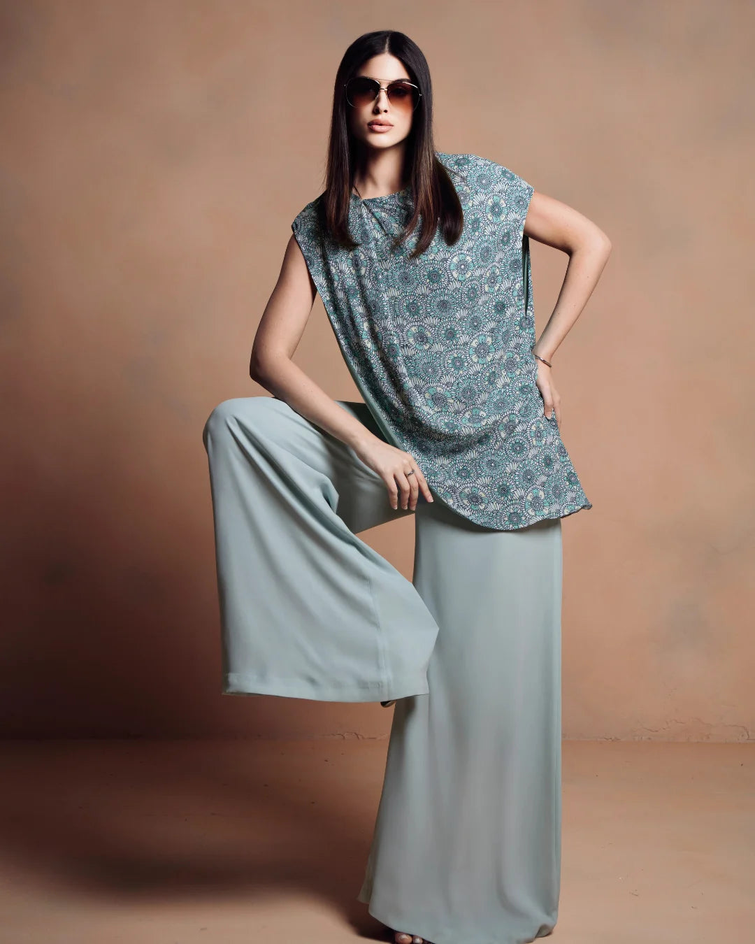 Top & Trouser - Sea Glass