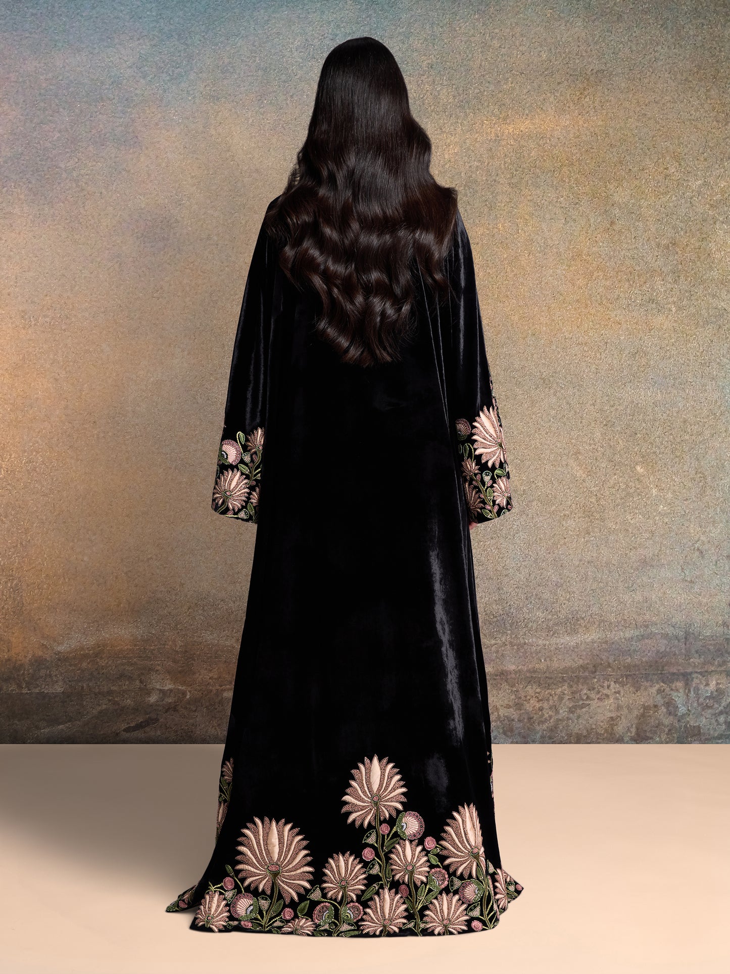 Abaya - Charcoal Dust