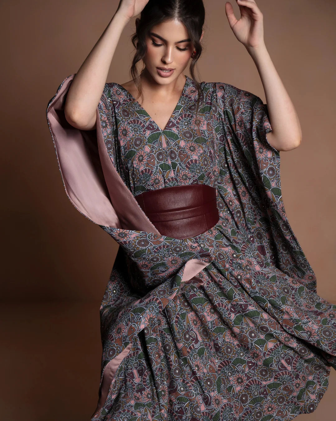 Kaftan - Coral Blush