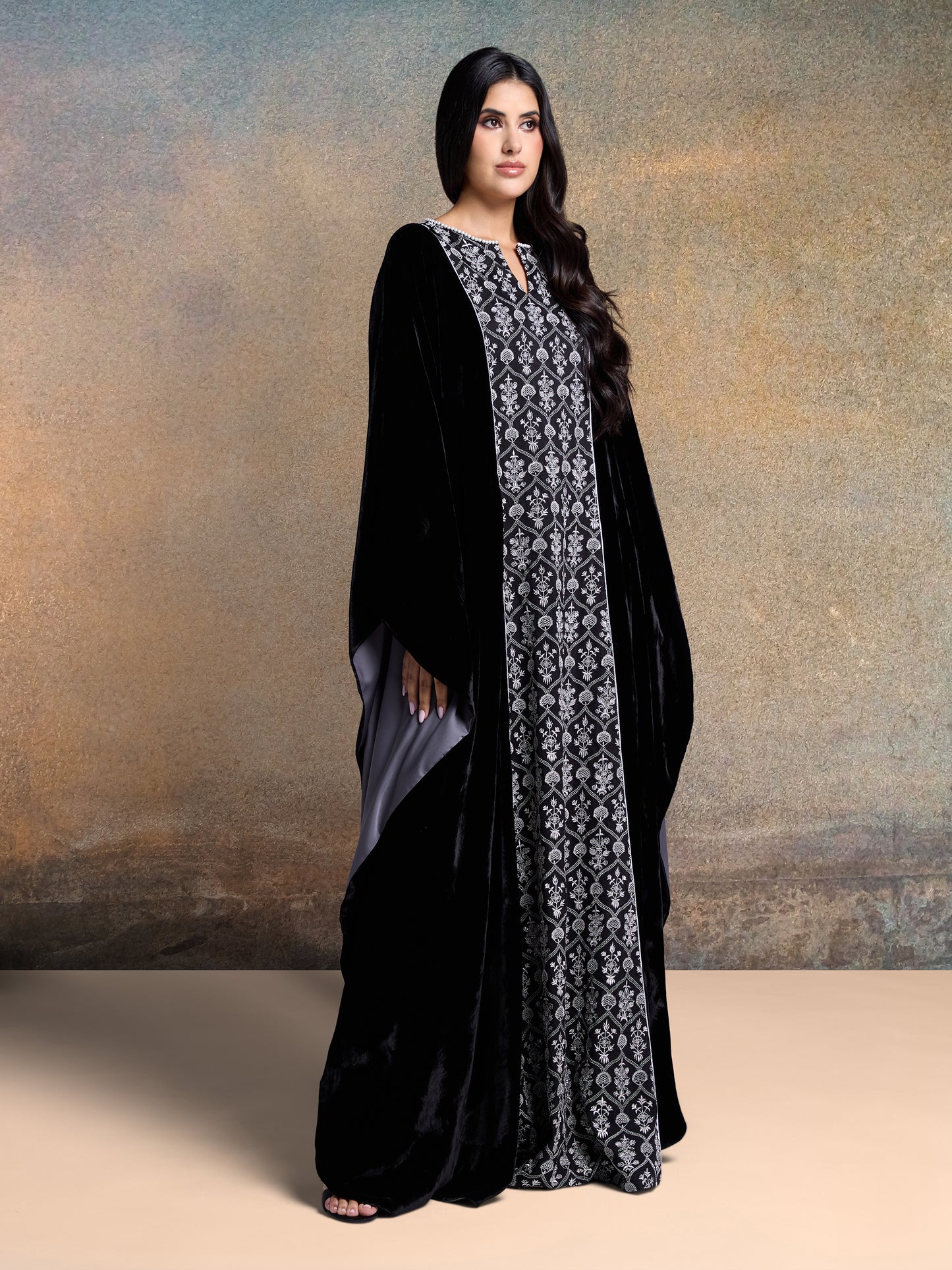 Kaftan - Charcoal Dust