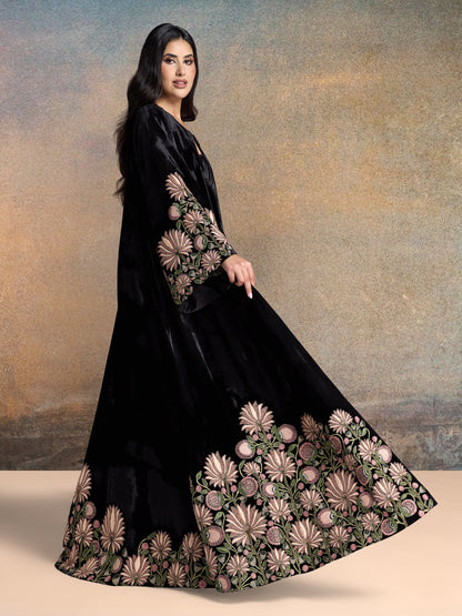 Abaya - Charcoal Dust