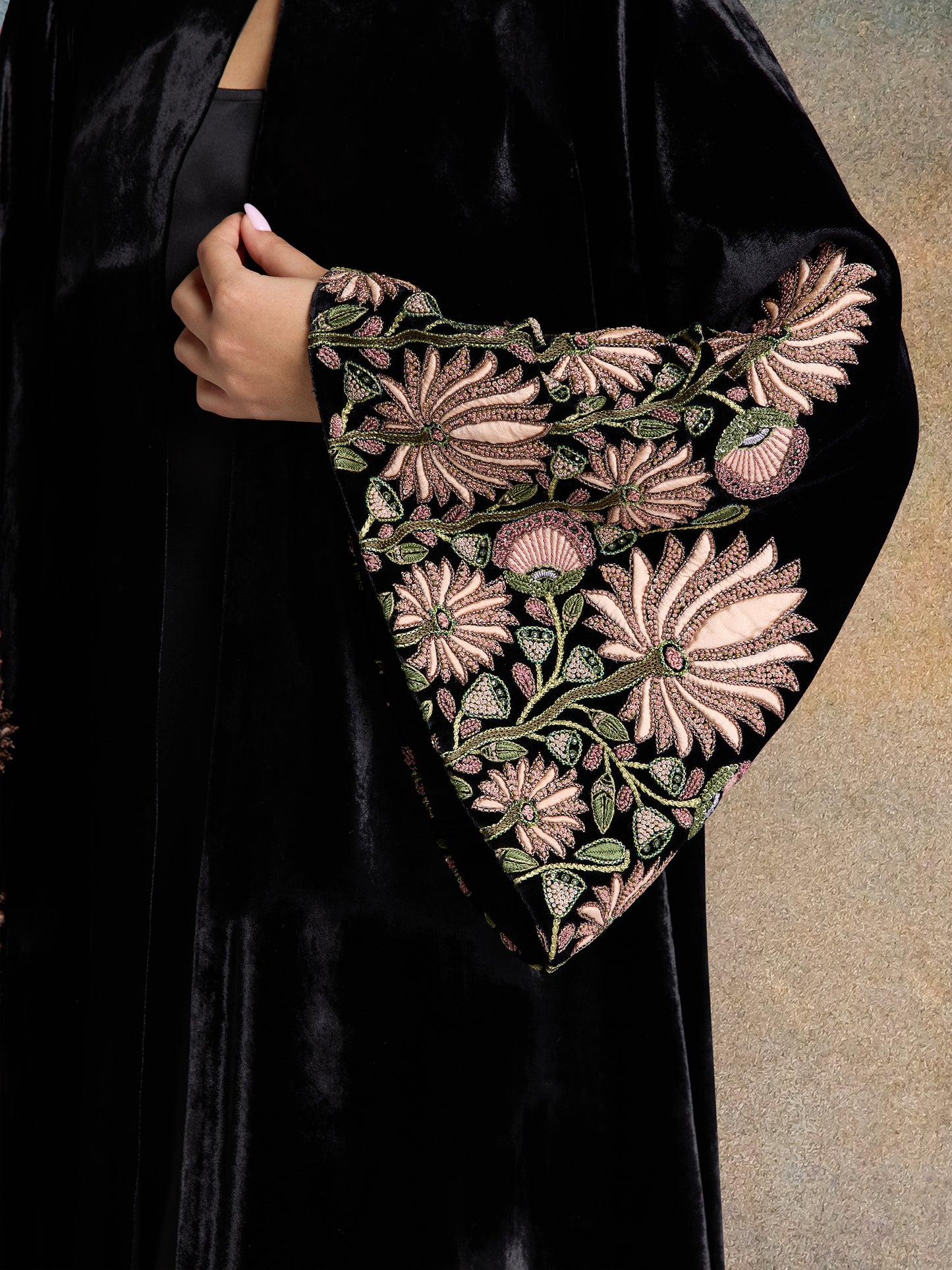 Abaya - Charcoal Dust