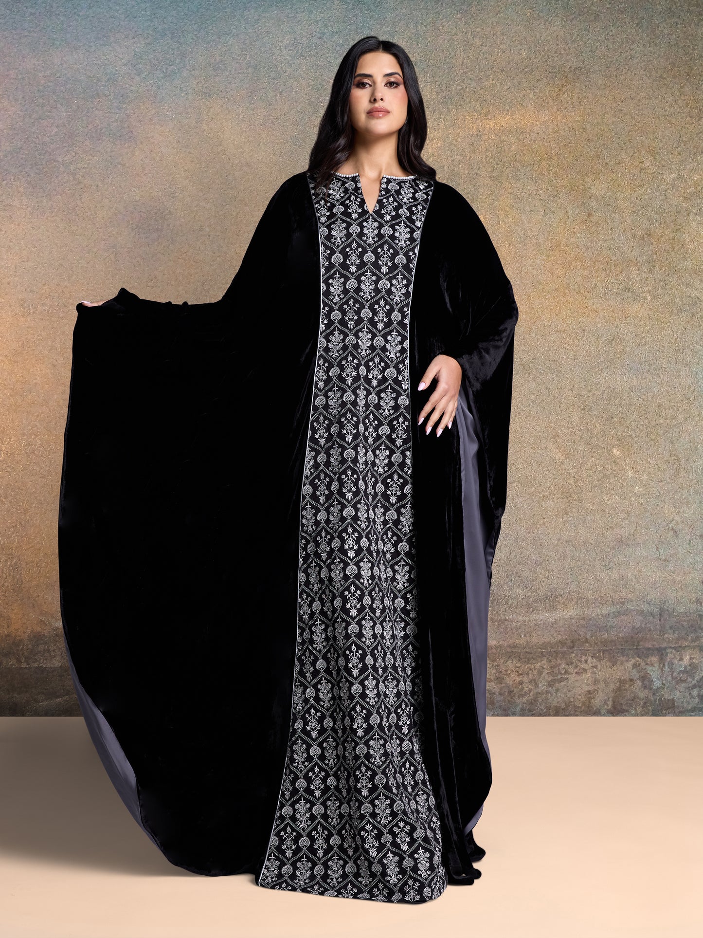 Kaftan - Charcoal Dust