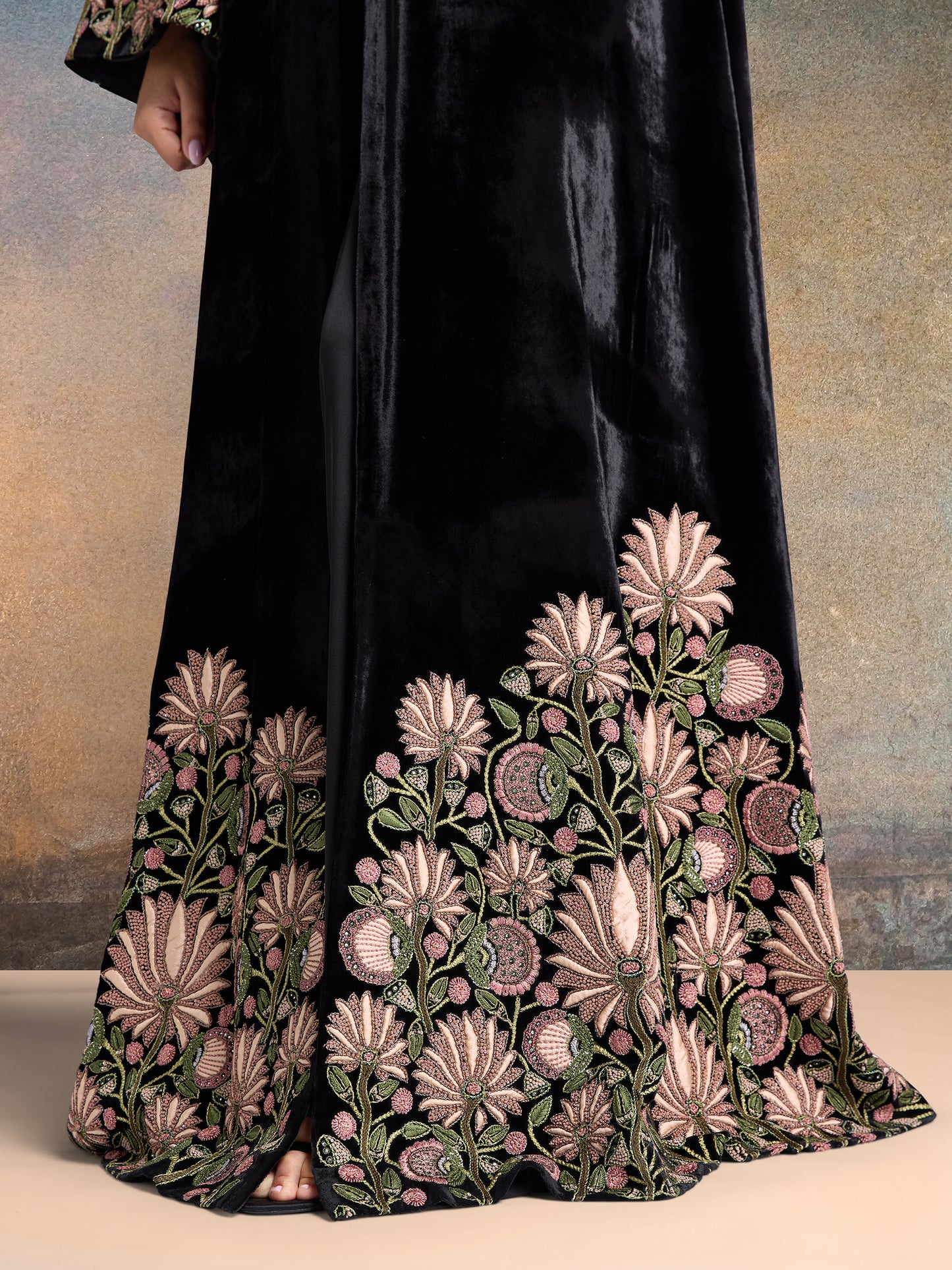 Abaya - Charcoal Dust