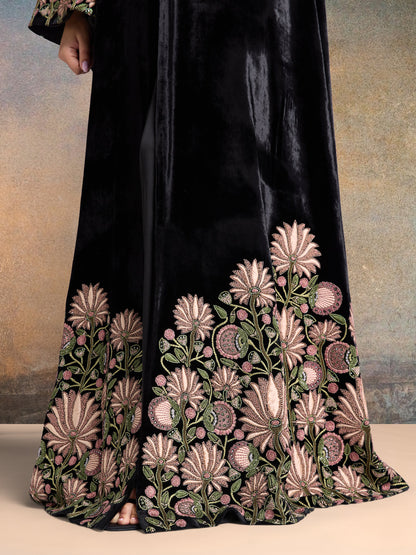 Abaya - Charcoal Dust