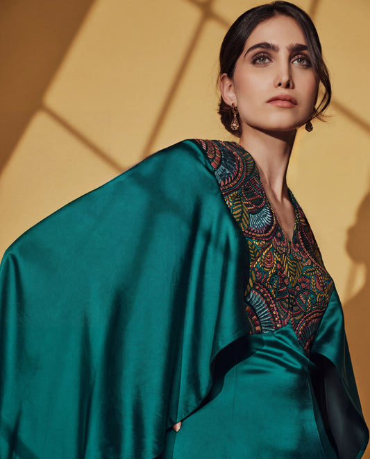 Evening Gown - Emerald