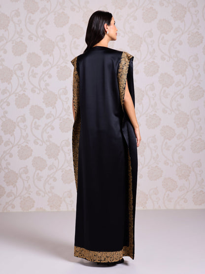 Kaftan - Charcoal Dust (Silk Satin)