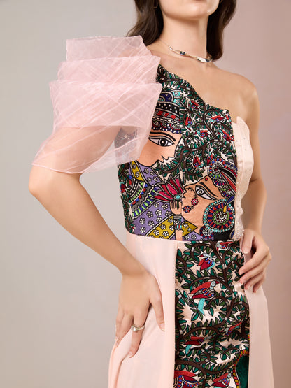 Long Dress - Peach