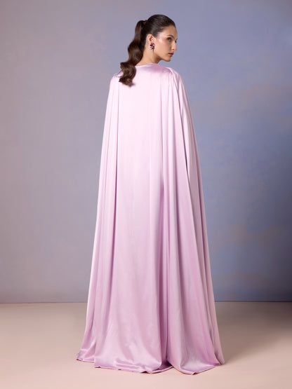 Kaftan - French Lilac Silk