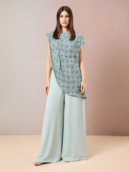 Top & Trouser - Sea Glass