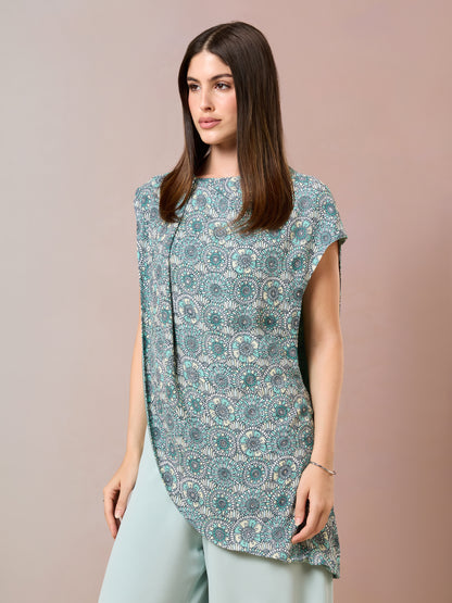 Top & Trouser - Sea Glass