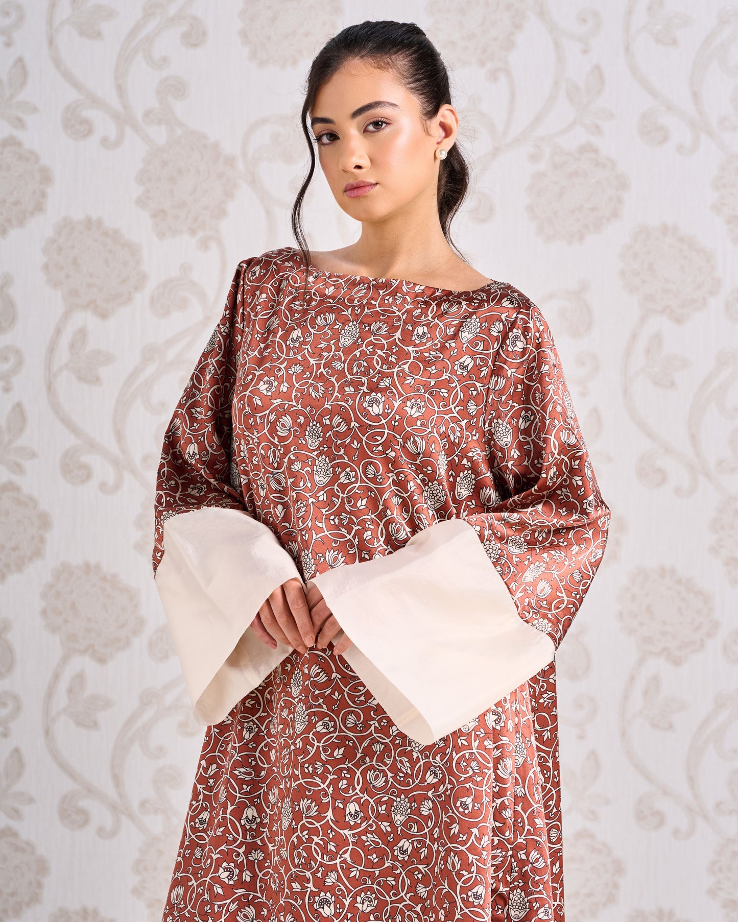 Short Dress – Terracotta Luxe & Porcelain Glow