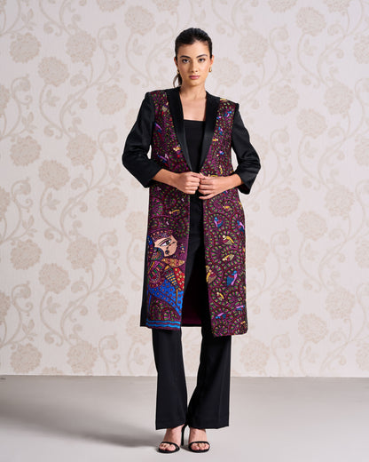 Jacket - Persian Rose & Charcoal Dust