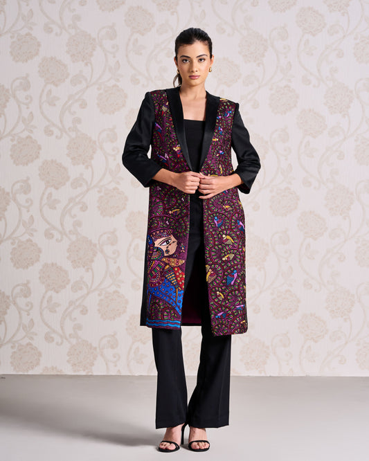 Jacket - Persian Rose & Charcoal Dust
