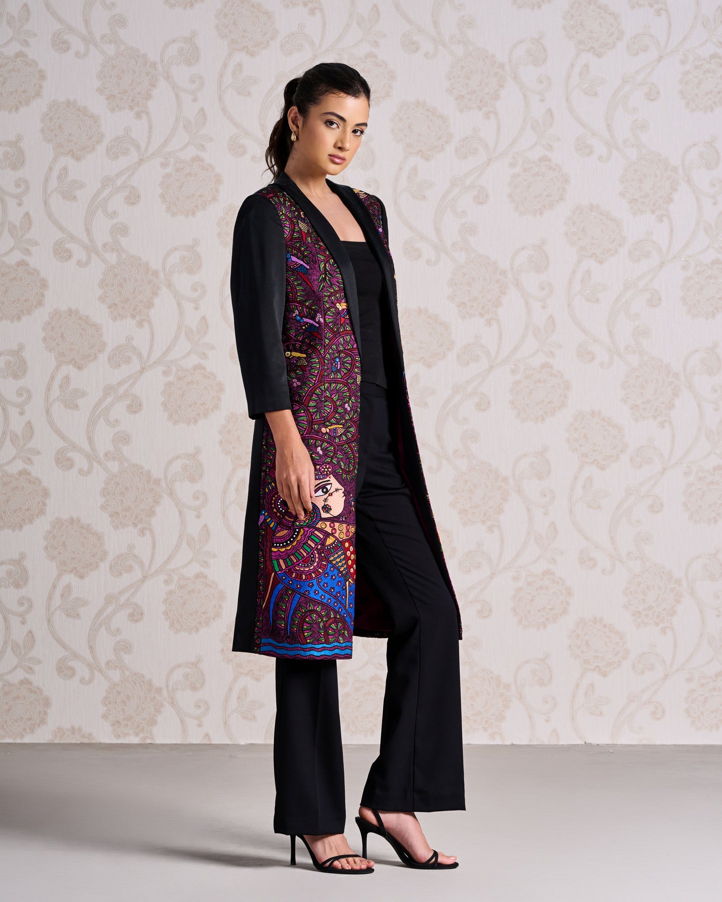 Jacket - Persian Rose & Charcoal Dust
