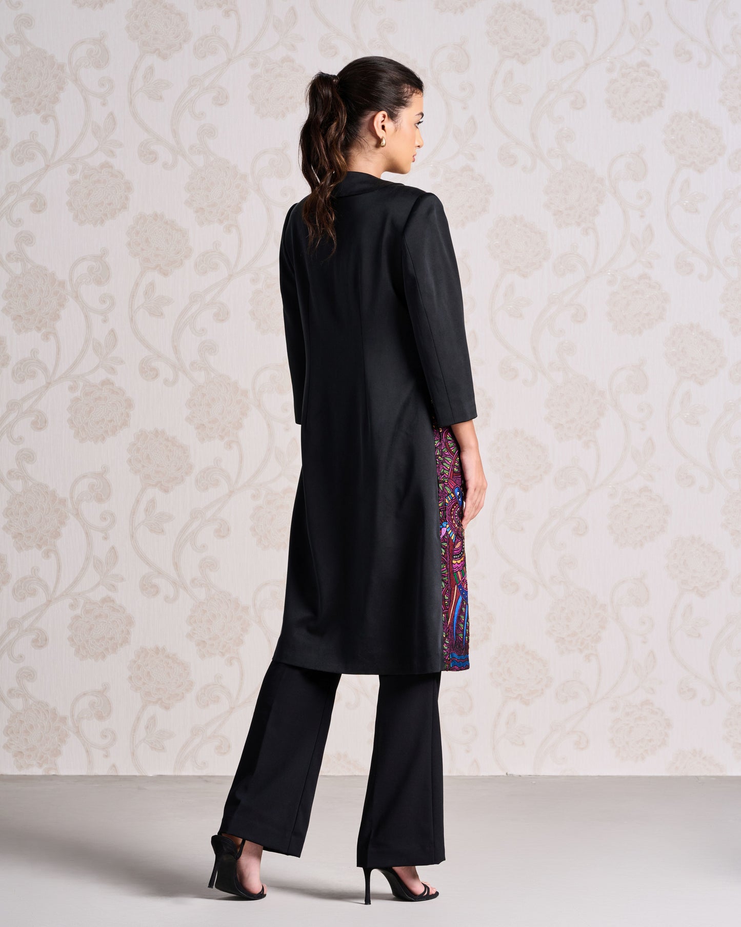 Jacket - Persian Rose & Charcoal Dust