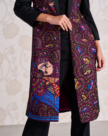 Jacket - Persian Rose & Charcoal Dust