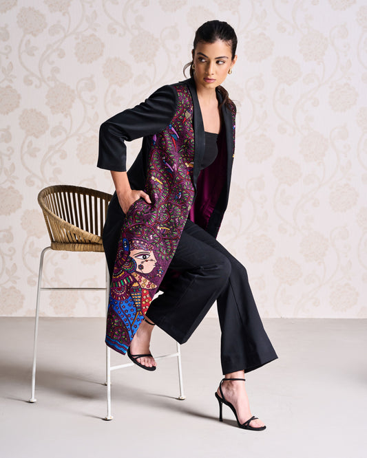 Jacket - Persian Rose & Charcoal Dust