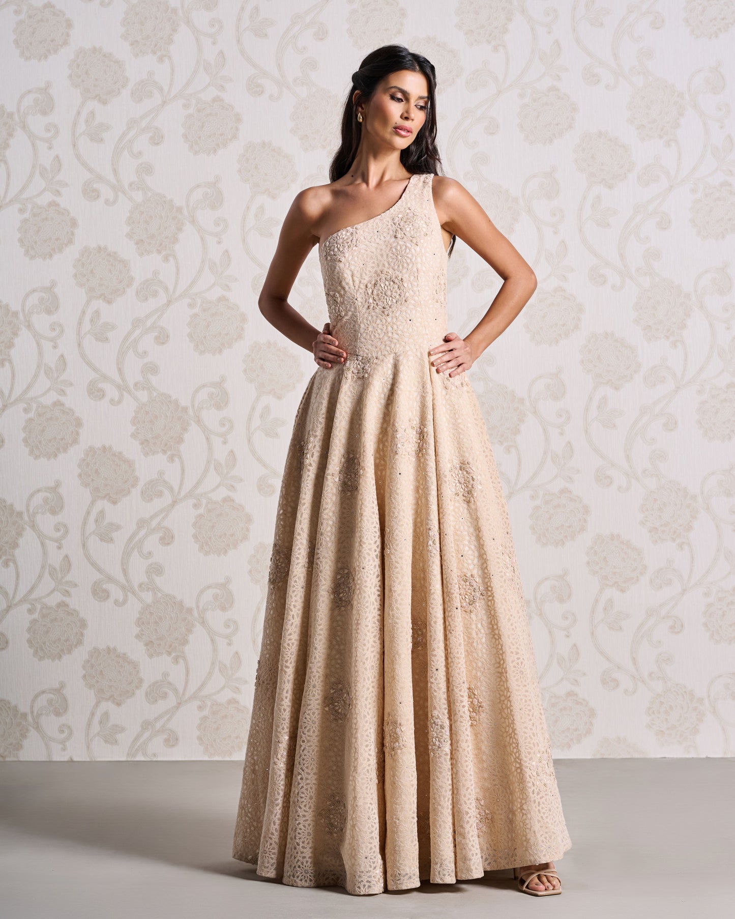 Evening Gown - Champagne