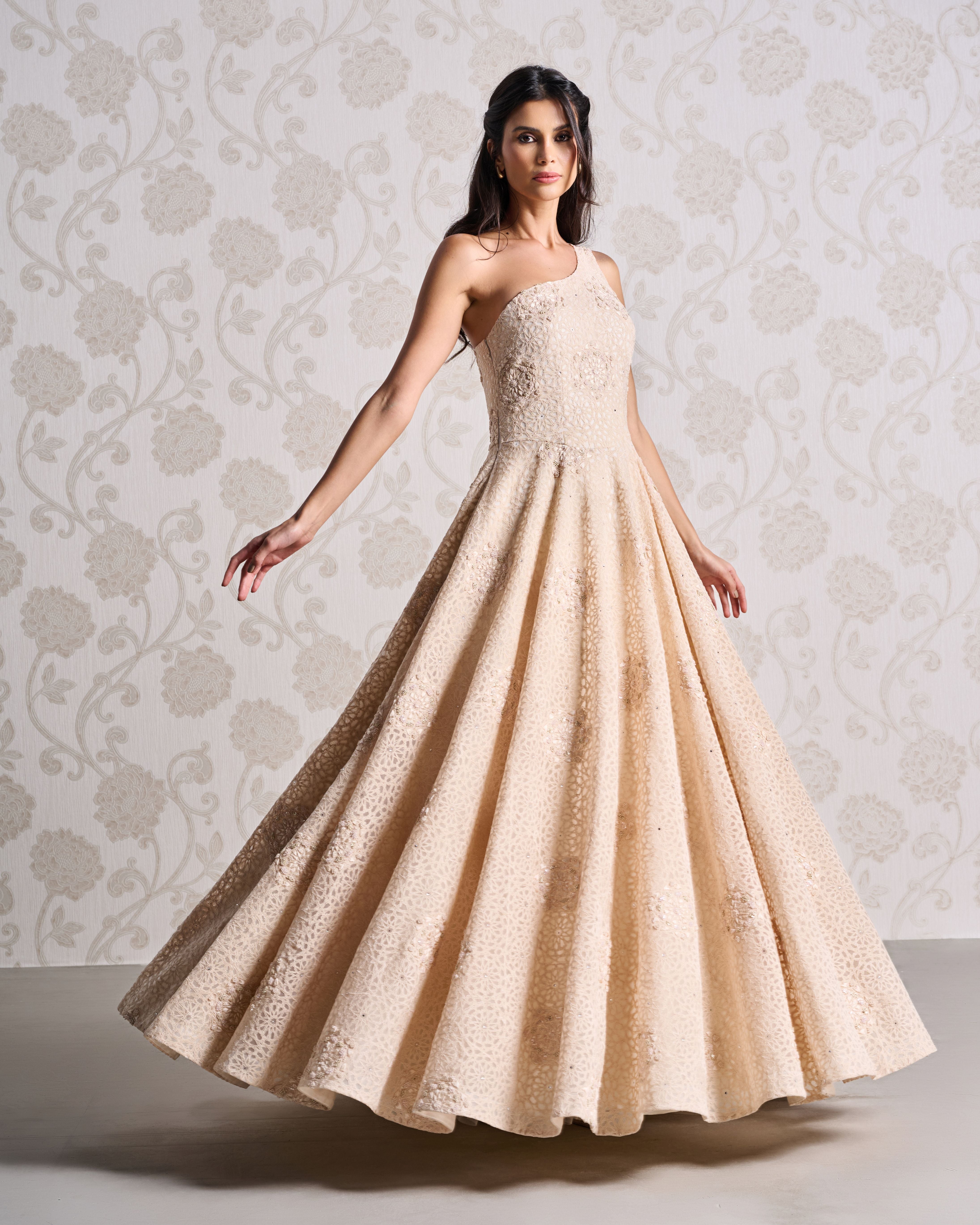 Evening Gown - Champagne