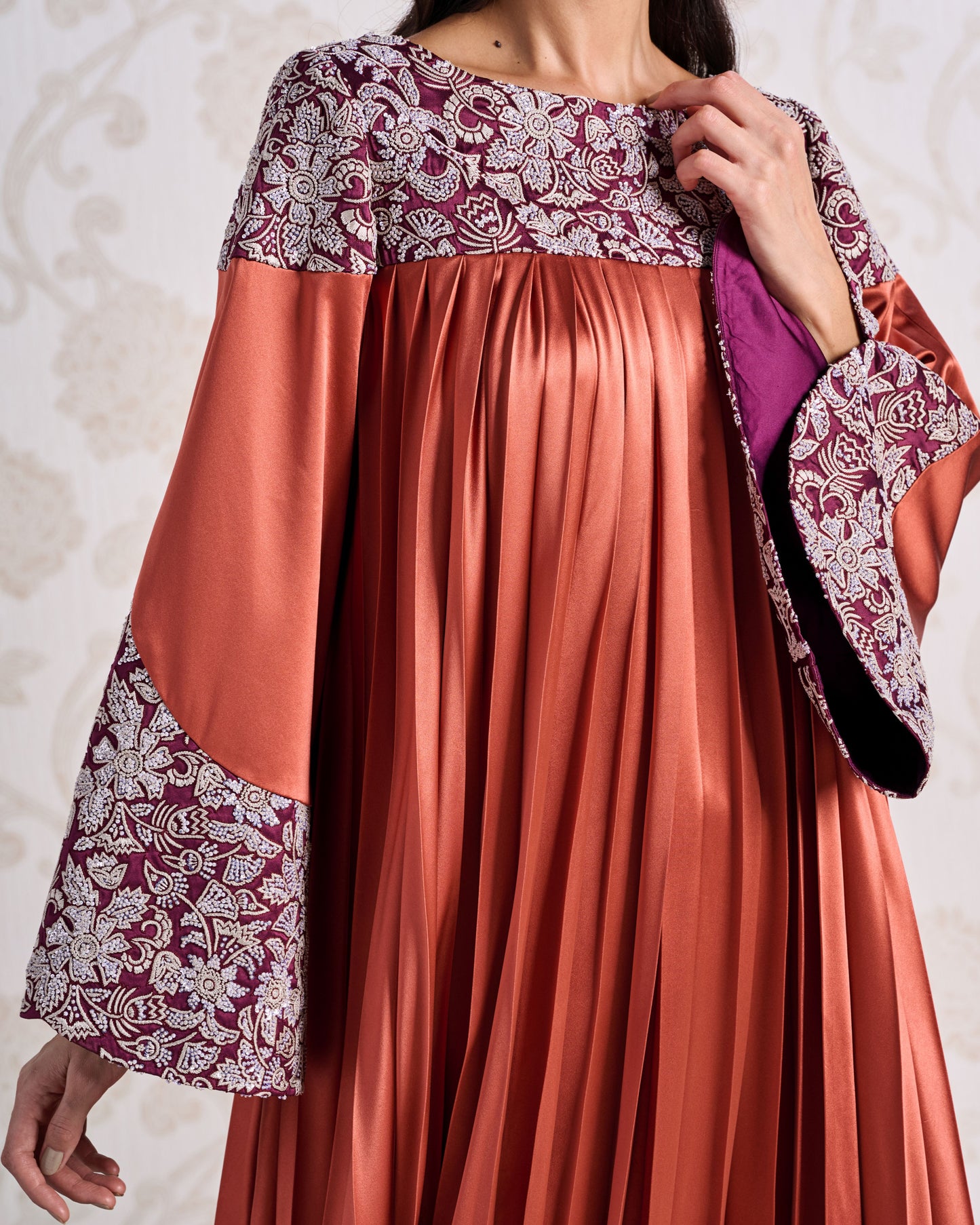 Kaftan - Terracotta Luxe & Wine Bouquet