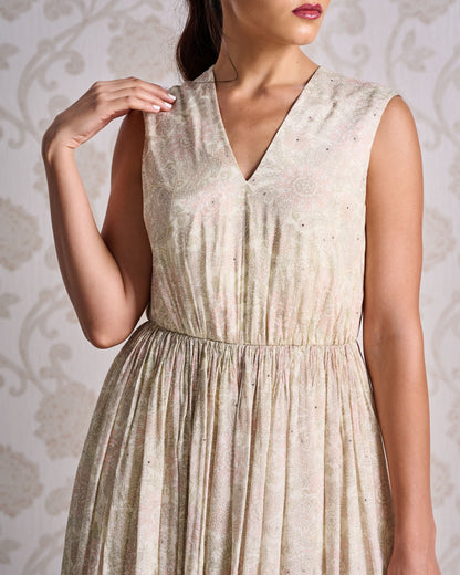 Jumpsuit - Porcelain Glow