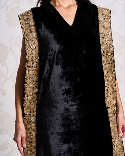 Kaftan - Charcoal Dust (Velvet)