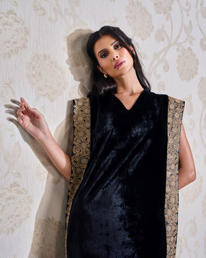 Kaftan - Charcoal Dust (Velvet) S