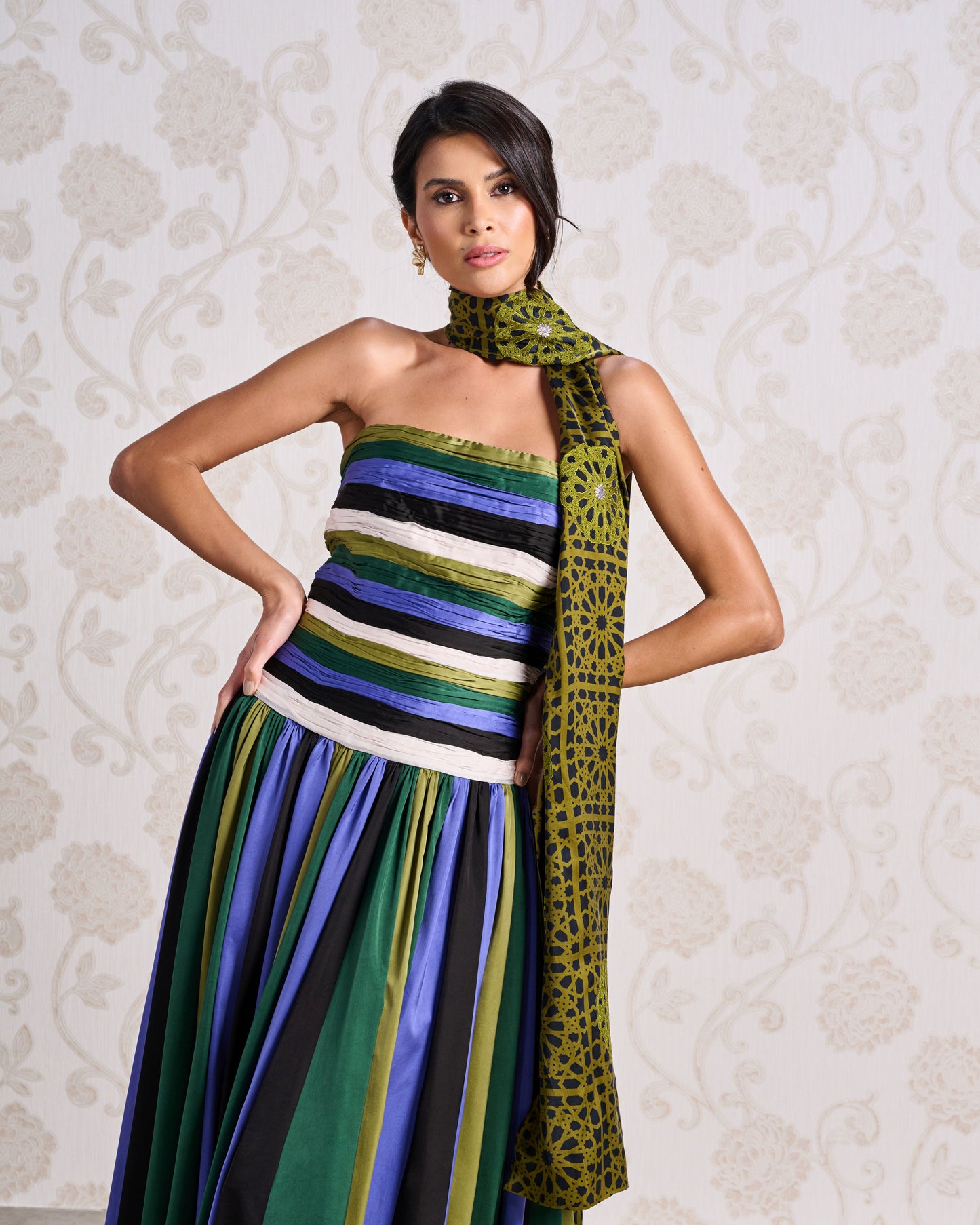 Evening Gown - Multicoloured