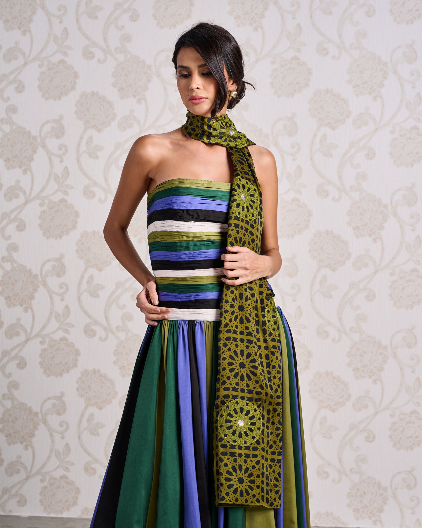 Evening Gown - Multicoloured