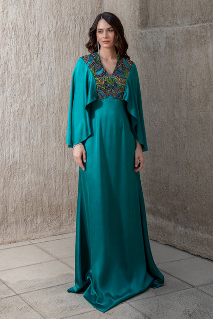 Evening Gown - Emerald