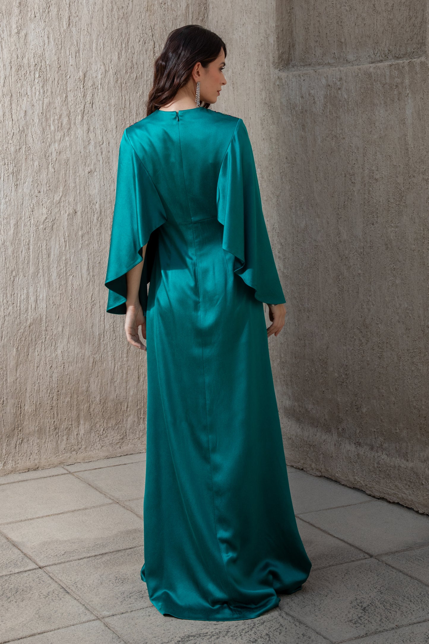 Emerald Evening Gown